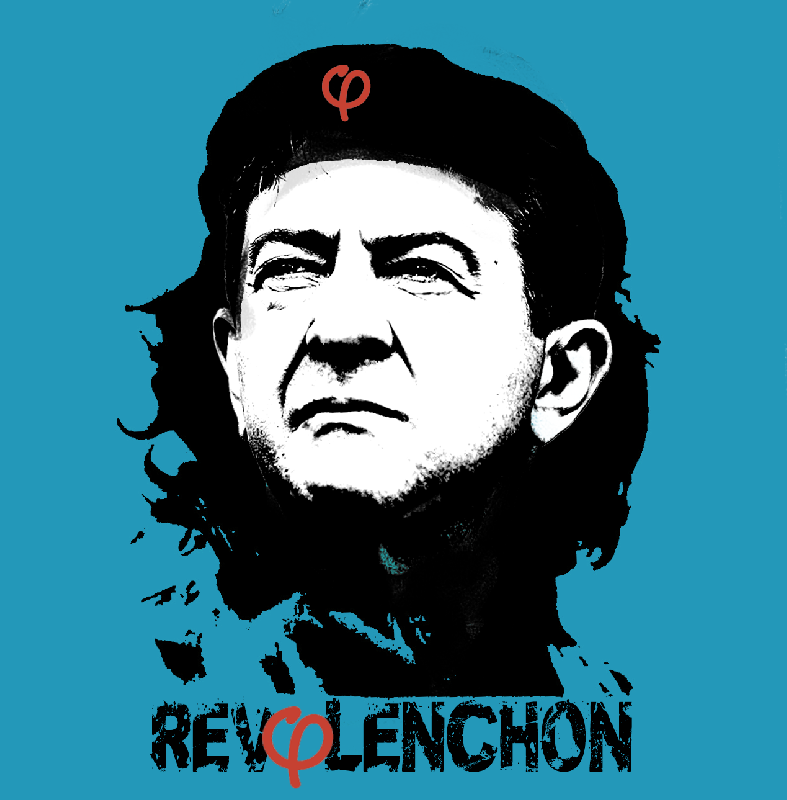 Résultat de recherche d'images pour "mélenchon et le ché"